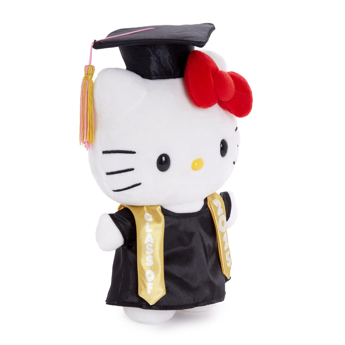 Hello Kitty 9&quot; Cap and Gown Graduation Plush (Gold)