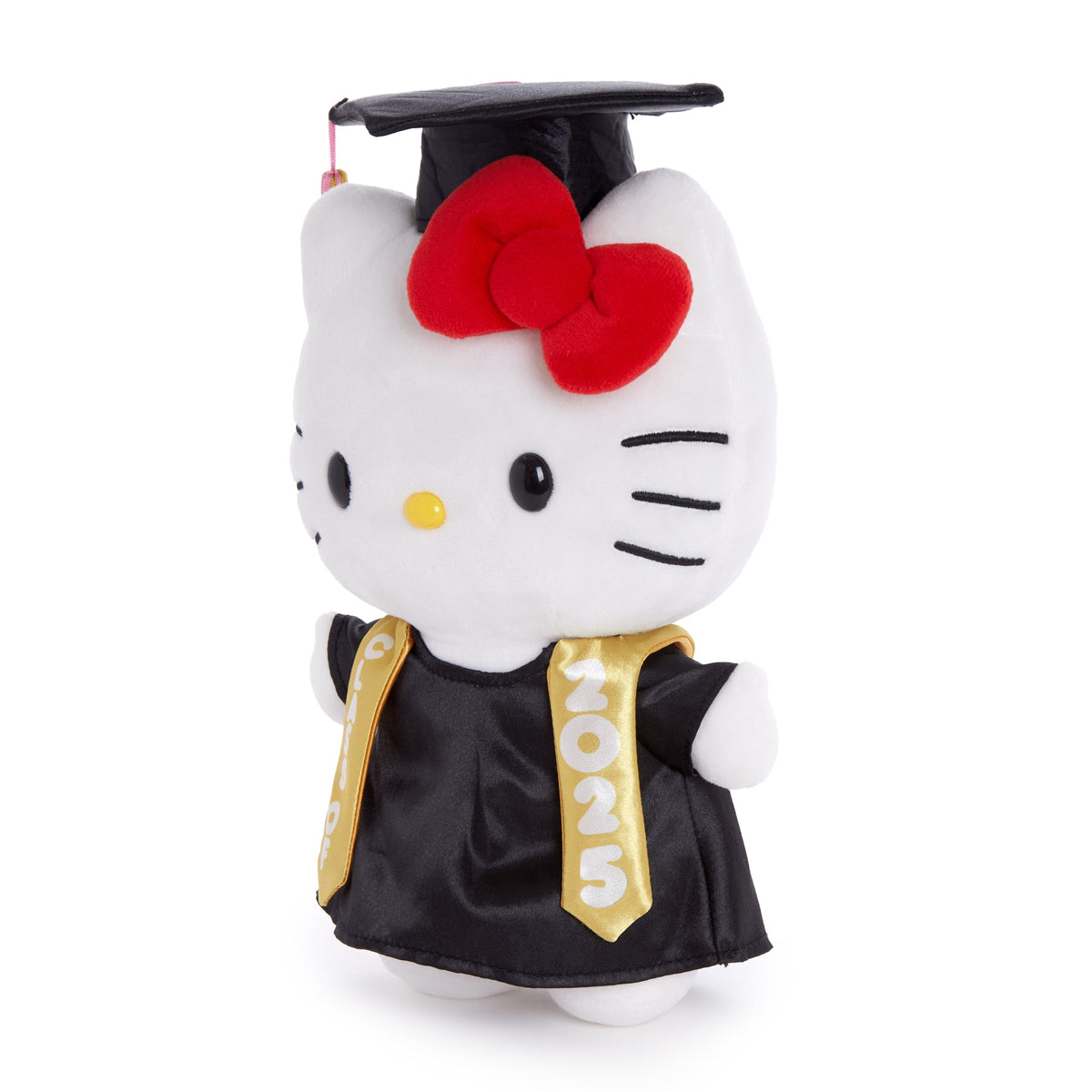 Hello Kitty 9&quot; Cap and Gown Graduation Plush (Gold)