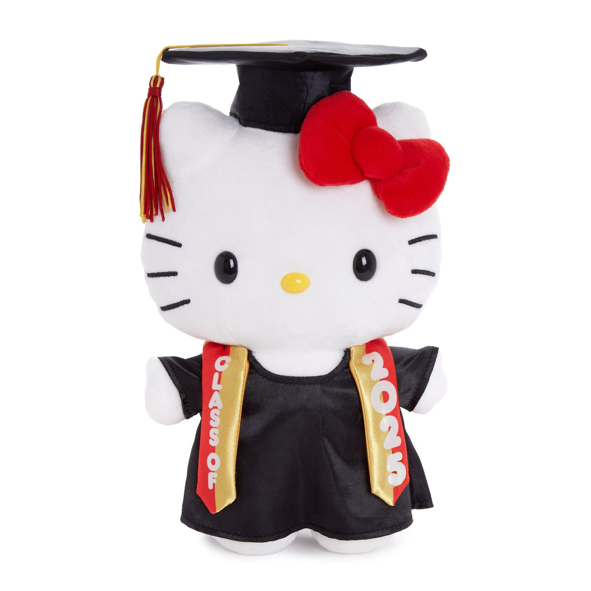 Hello Kitty 9&quot; Cap and Gown Graduation Plush (Red)
