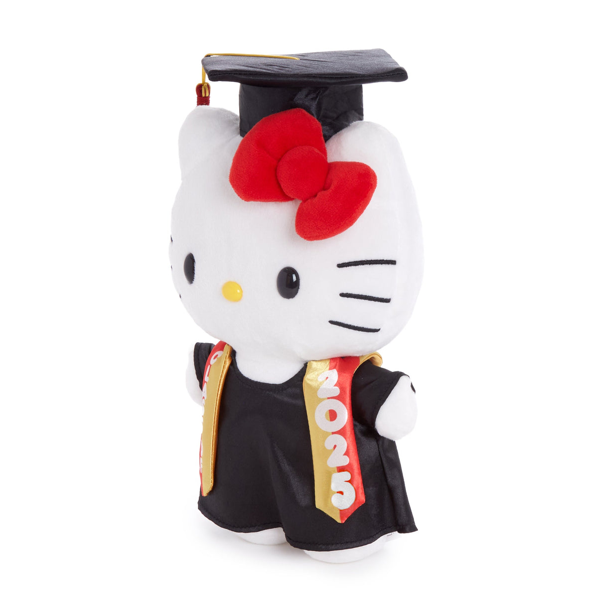 Hello Kitty 9&quot; Cap and Gown Graduation Plush (Red)