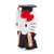 Hello Kitty 9" Cap and Gown Graduation Plush (Red)