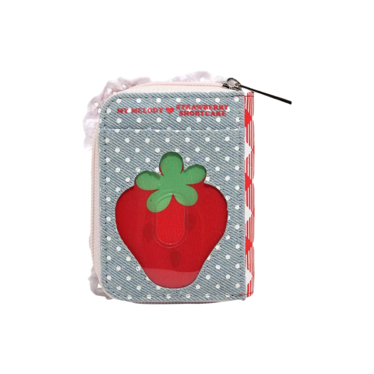 My Melody x Strawberry Shortcake Compact Wallet