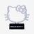 Hello Kitty Silhouette Neon Light Lamp