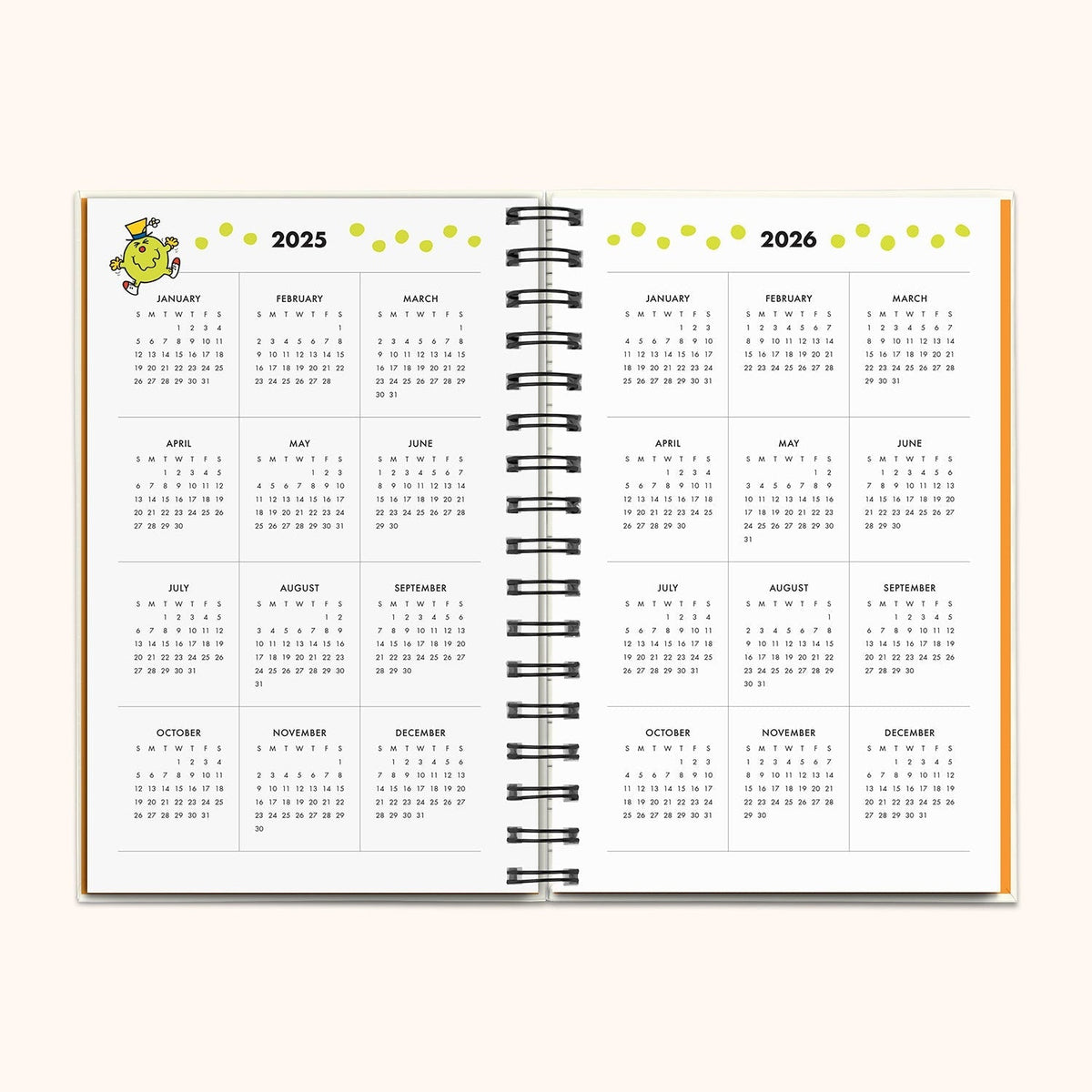 Mr. Positive x Studio Oh! 2026 Thinking Chenille Patch Planner