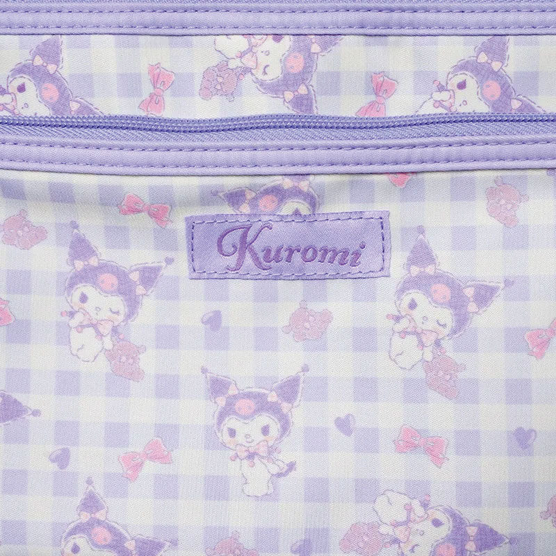 Kuromi Gingham Crossbody Bag