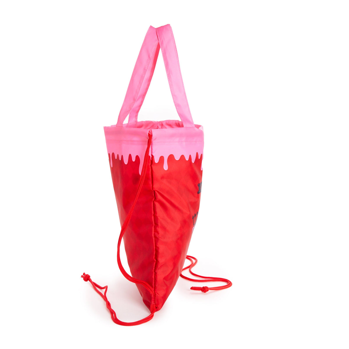 Kuromi Drawstring Backpack (Strawberry Treat Series)