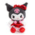 Kuromi Plush Mascot Clip (Strawberry Treat Series)