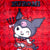 Kuromi Throw Blanket (Strawberry Treat Series)