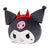 Kuromi Face Plush (Strawberry Treat Series)
