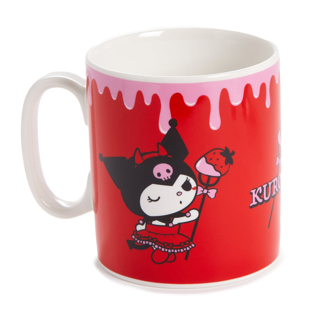 Kuromi Ceramic Mug (Strawberry Treat Series)