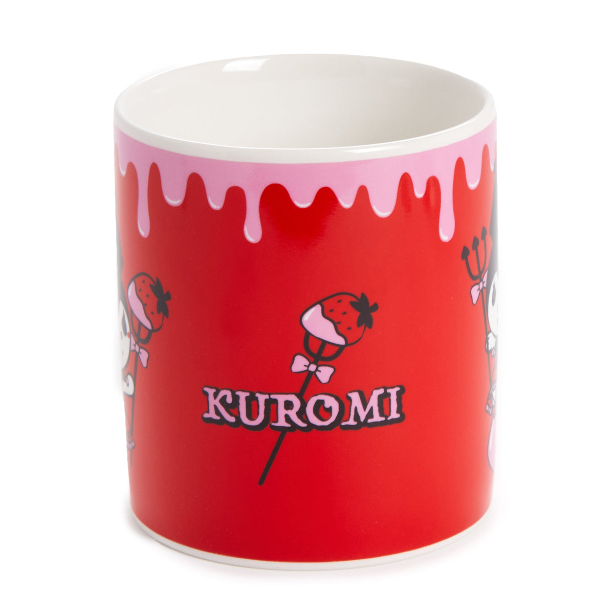 Kuromi Ceramic Mug (Strawberry Treat Series)