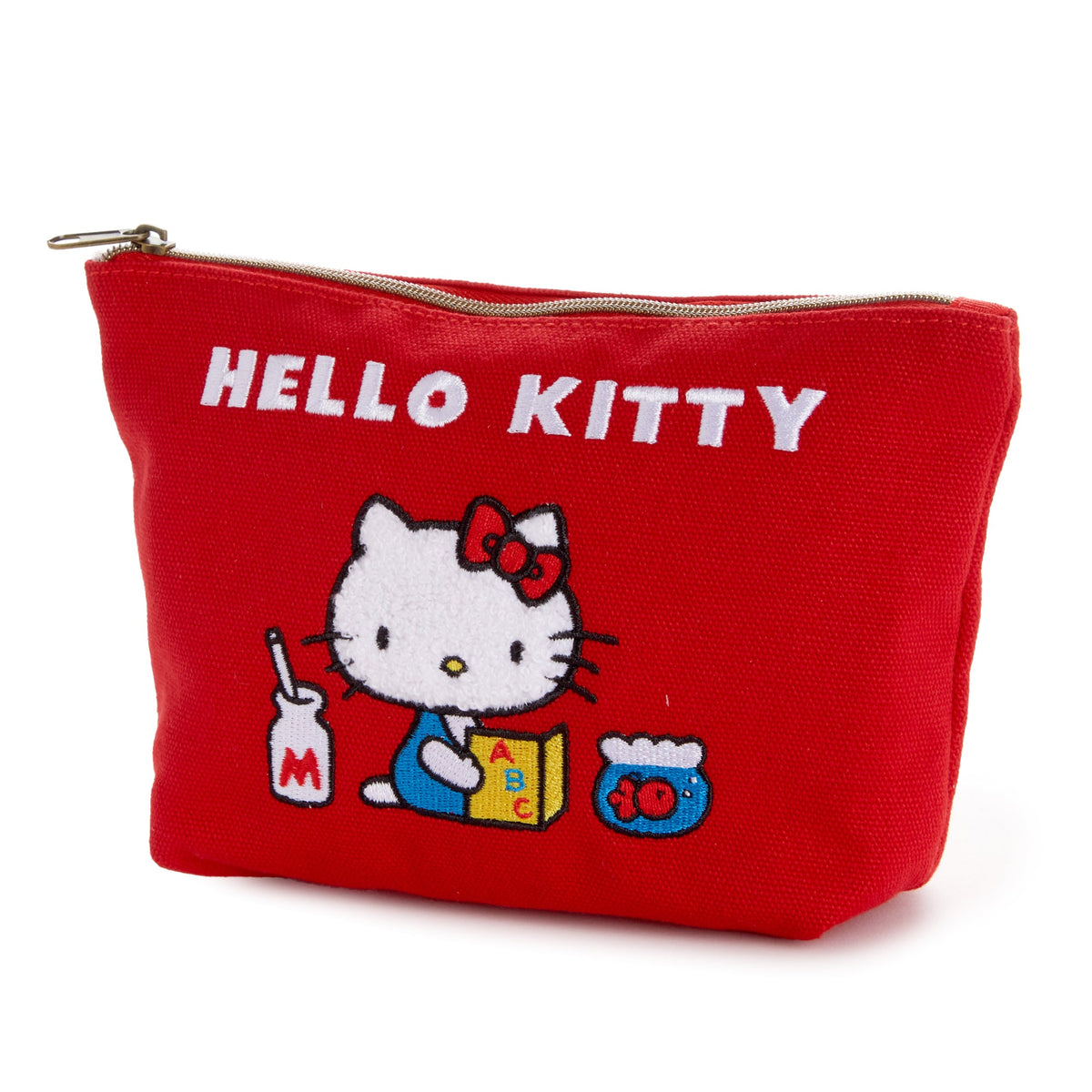 Hello Kitty Zipper Pouch (Red Classic Series)