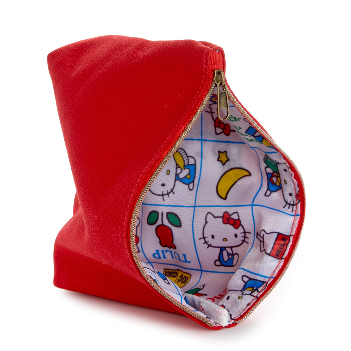 Hello Kitty Zipper Pouch (Red Classic Series)