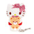 Hello Kitty Plush Mascot Keychain (Red Gingham)