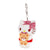 Hello Kitty Plush Mascot Keychain (Red Gingham)