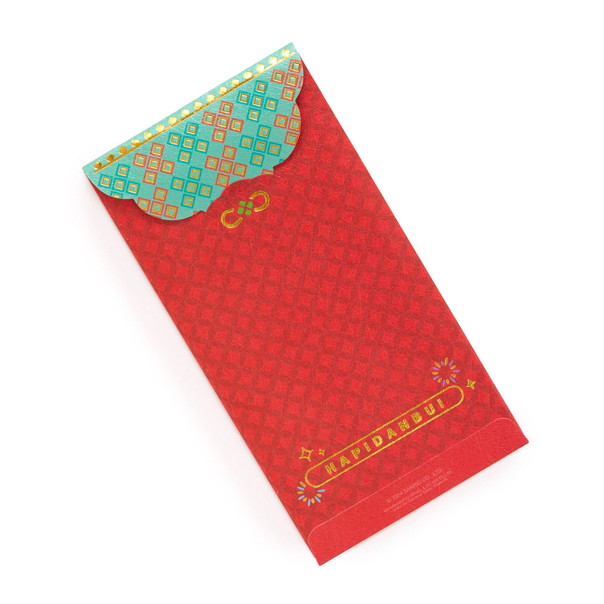 Hapidanbui 8-pc Vertical Enclosure Envelopes (Red)