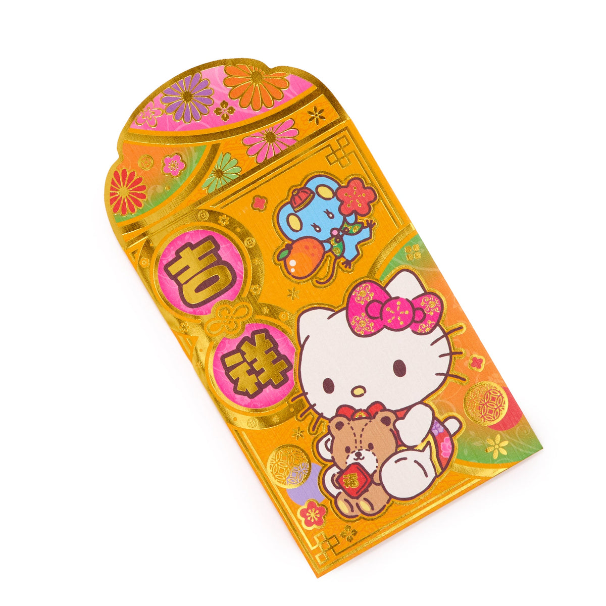 Hello Kitty 10-pc Enclosure Envelopes (Gold)