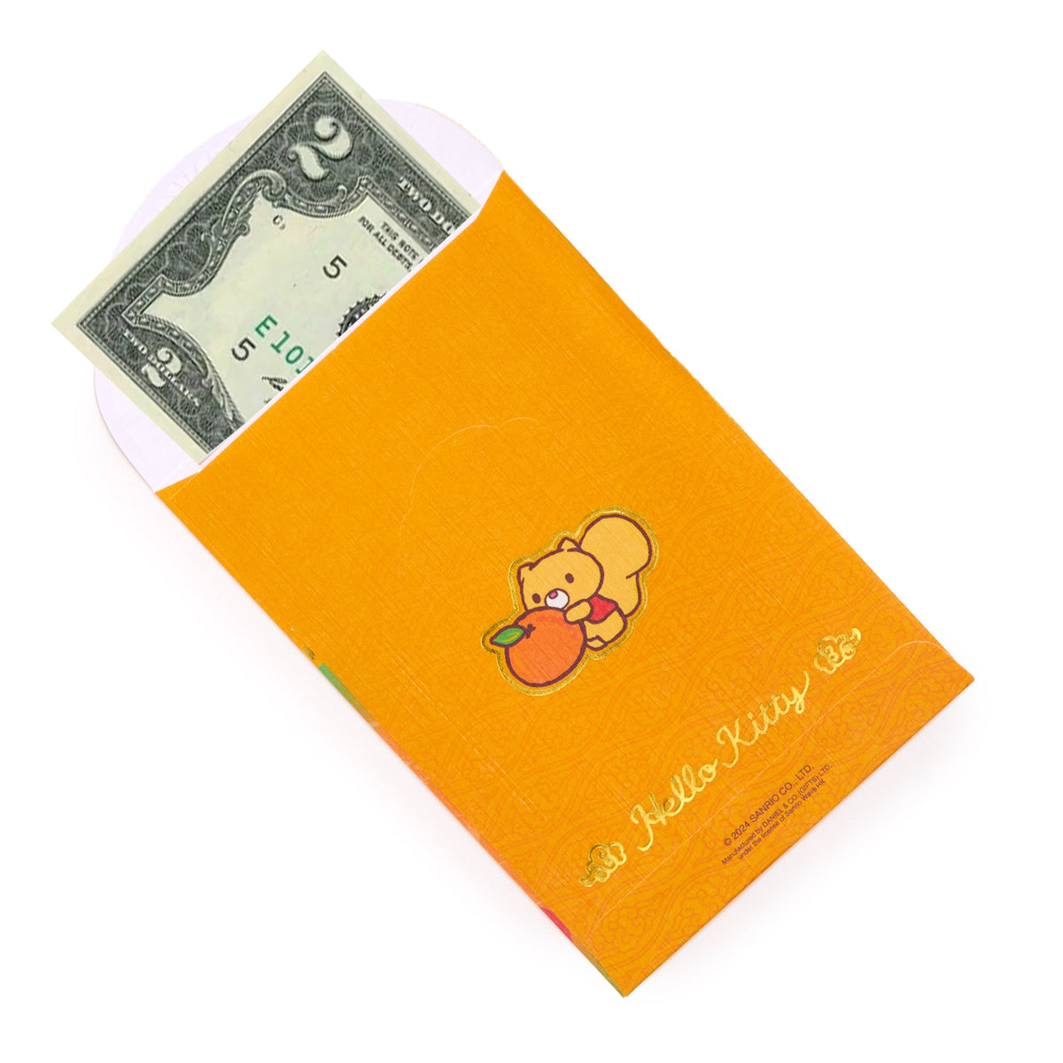 Hello Kitty 10-pc Enclosure Envelopes (Gold)