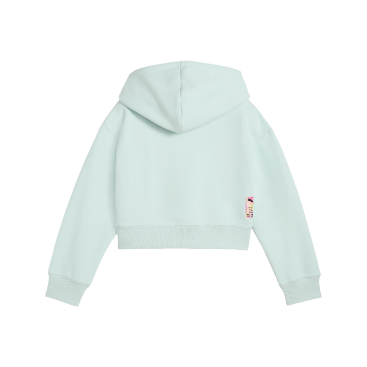 Hello Kitty and Friends x PUMA Kids Relaxed Cropped Graphic Hoodie (Peaceful Blue)