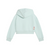 Hello Kitty and Friends x PUMA Kids Relaxed Cropped Graphic Hoodie (Peaceful Blue)