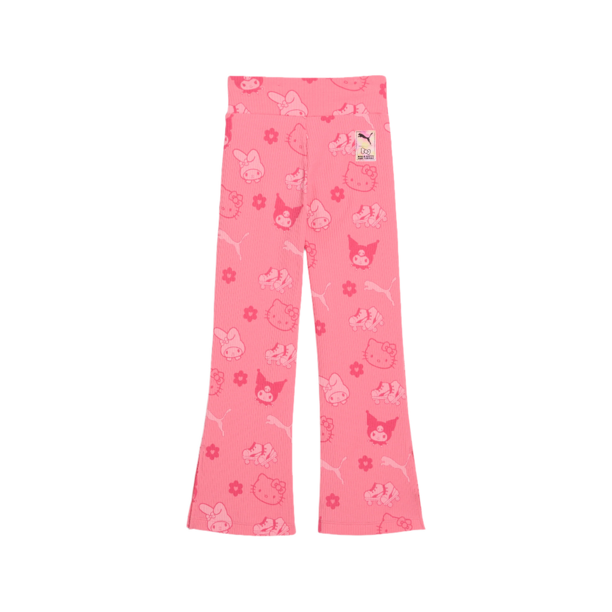 Hello Kitty and Friends x PUMA Kids Ribbed Flared Leggings (Magic Rose)
