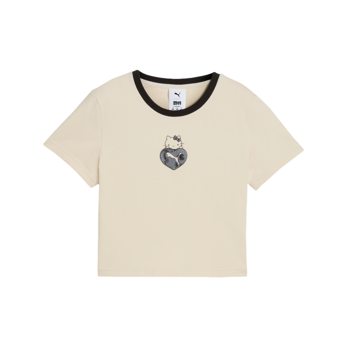 Hello Kitty x PUMA Graphic Baby Tee (Alpine Snow)