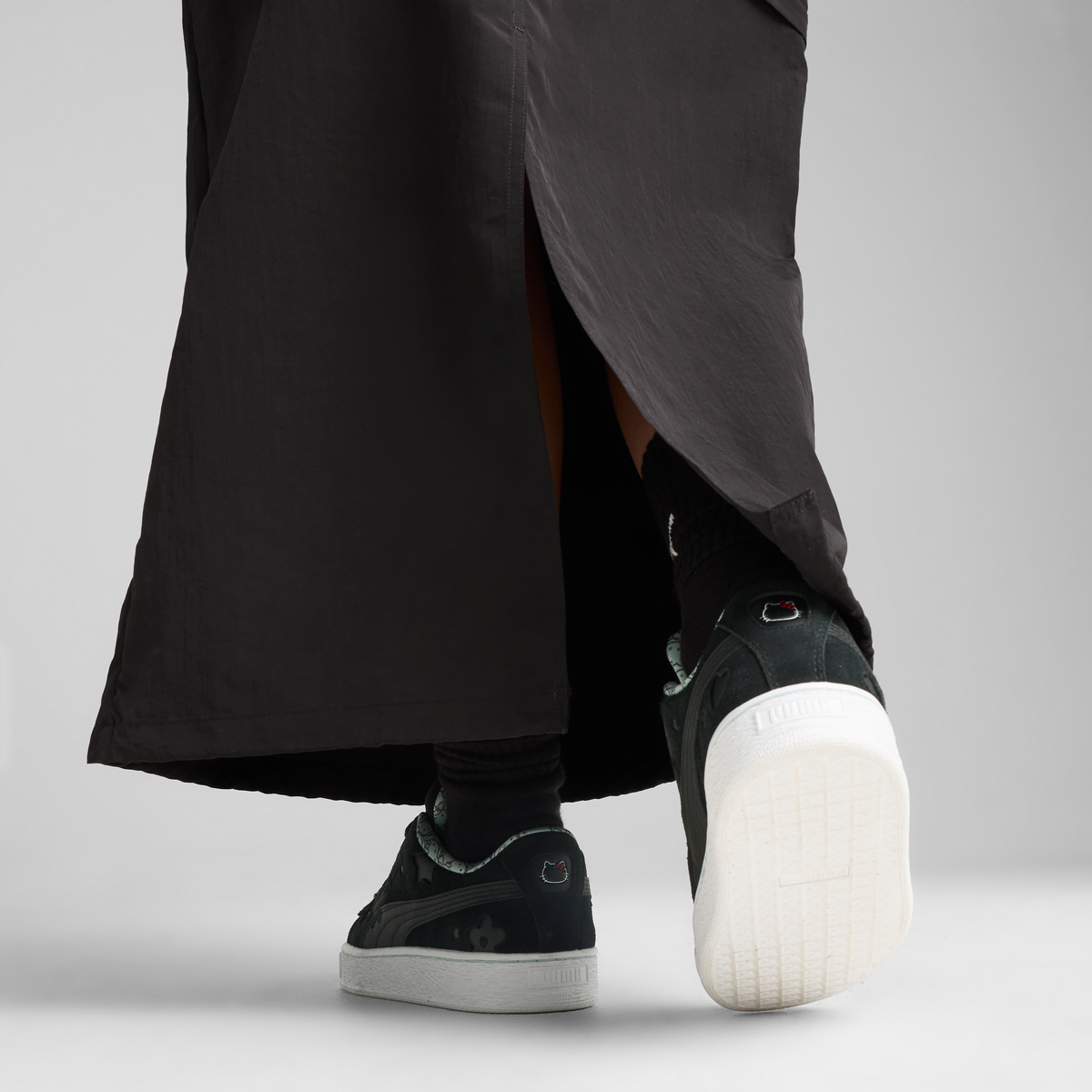 Hello Kitty x PUMA Woven Convertible Maxi Skirt (PUMA Black)