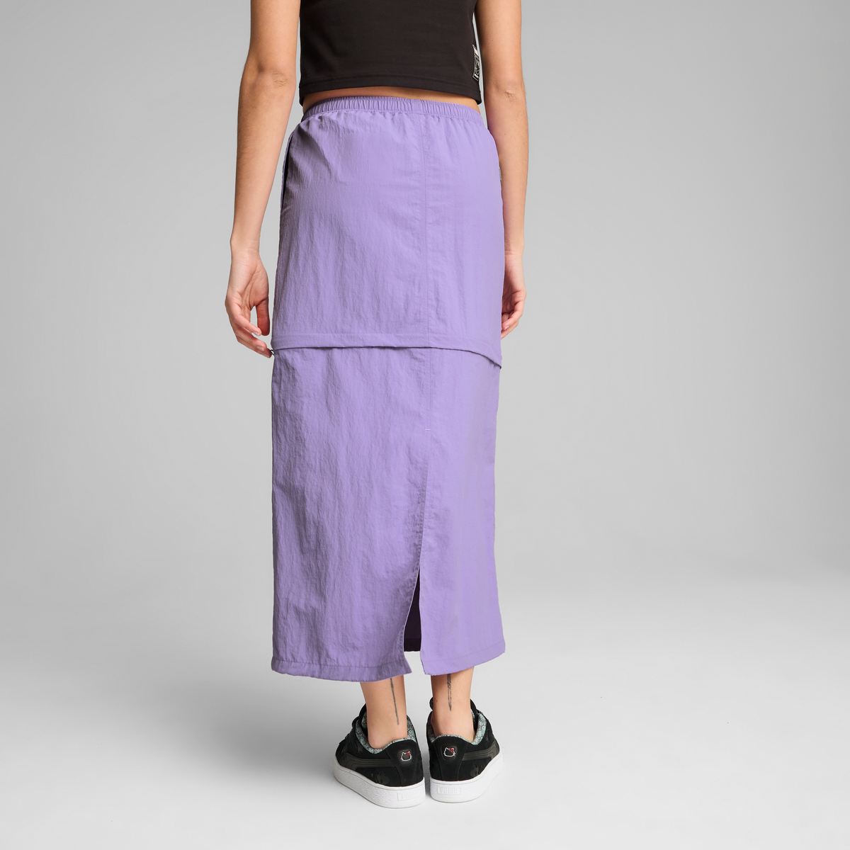Hello Kitty x PUMA Woven Convertible Maxi Skirt (Lavender Alert)