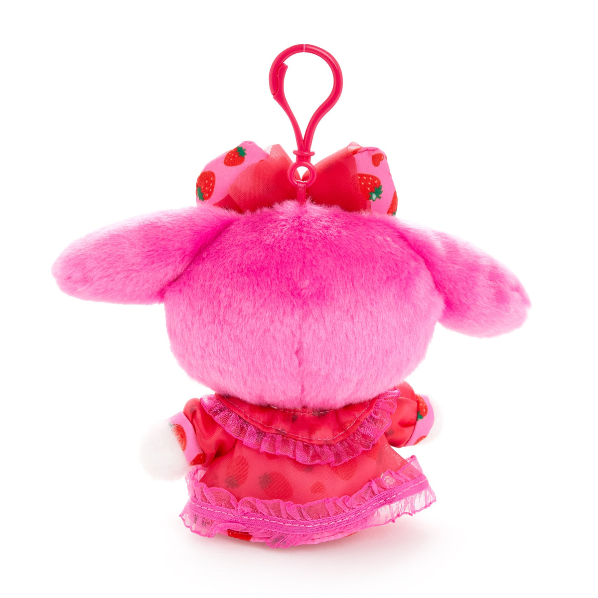 My Melody Plush Mascot Clip (Strawberry Treat Series)