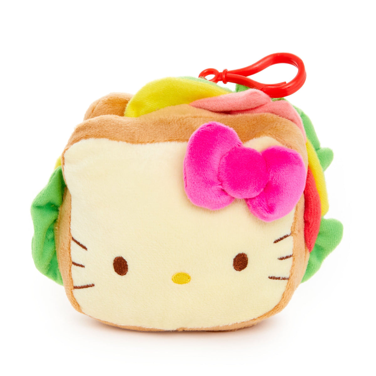 Hello Kitty Plush Mascot Clip (Sandwich)