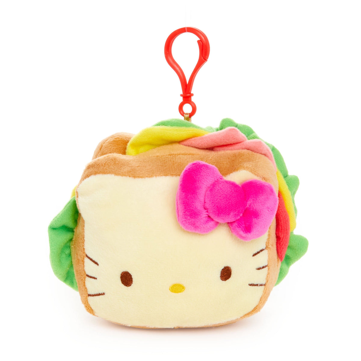 Hello Kitty Plush Mascot Clip (Sandwich)
