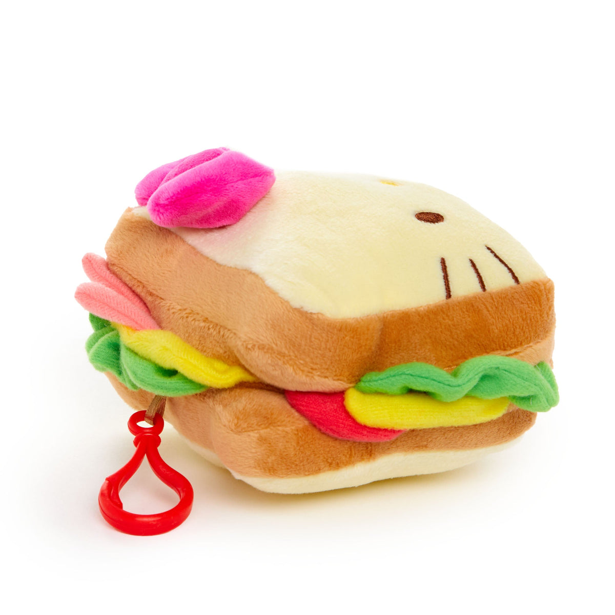 Hello Kitty Plush Mascot Clip (Sandwich)