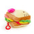 Hello Kitty Plush Mascot Clip (Sandwich)