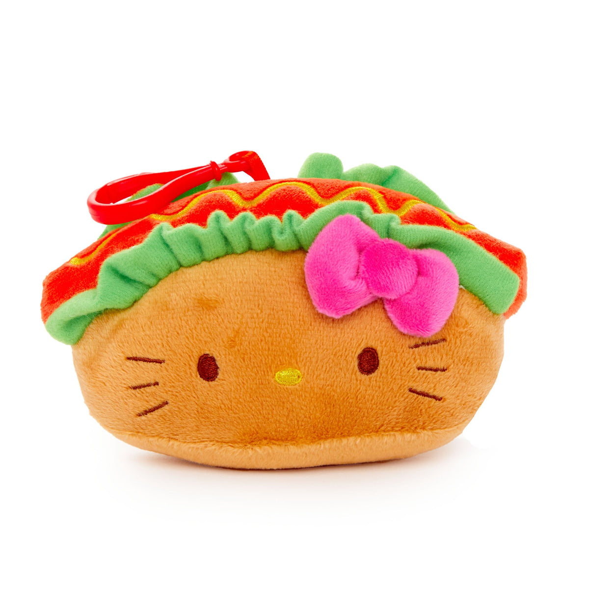 Hello Kitty Plush Mascot Clip (Hot Dog)