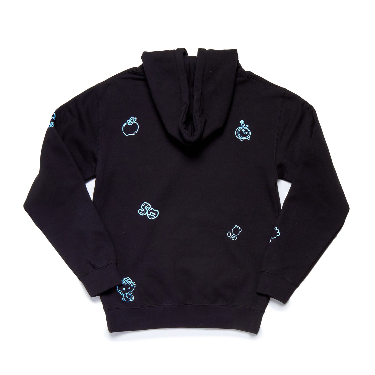 Hello Kitty x GIRL Black Hoodie (50th Anniv.)