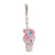 My Melody Pave 3D Bling Keychain