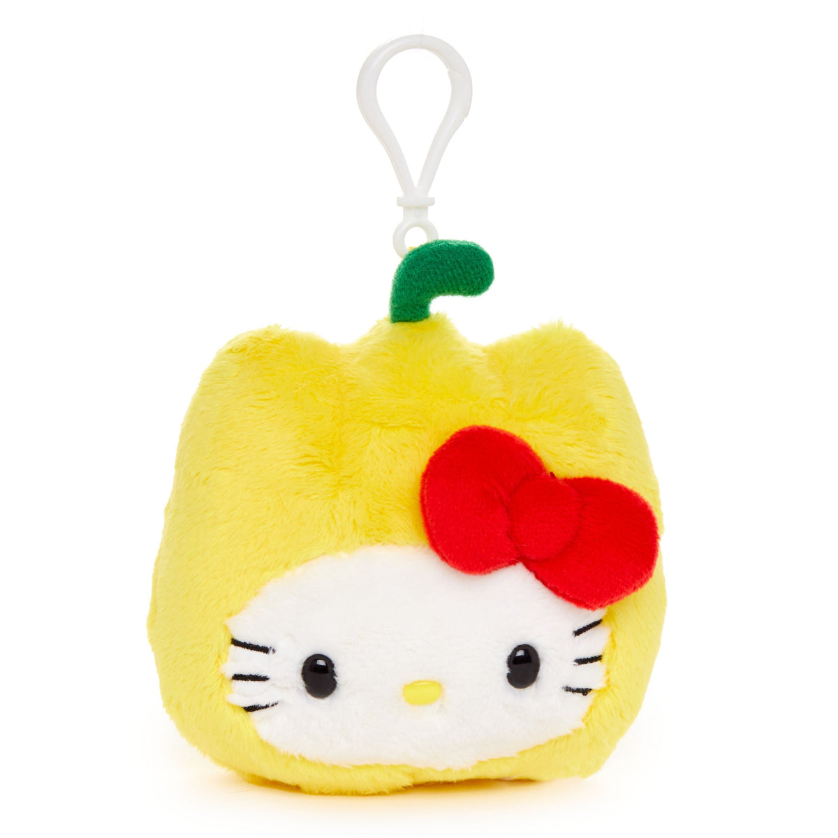 Hello Kitty Pepper Plush Mascot Clip (Fruit &amp; Veggie Series)