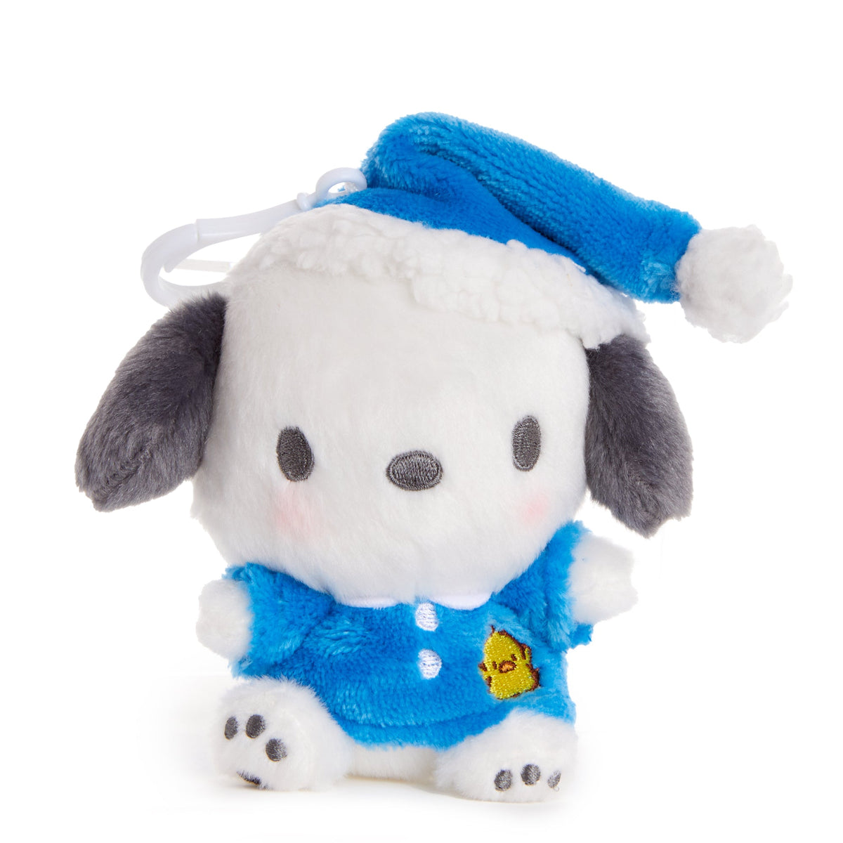 Pochacco Plush Mascot Clip (Sleepytime Series)