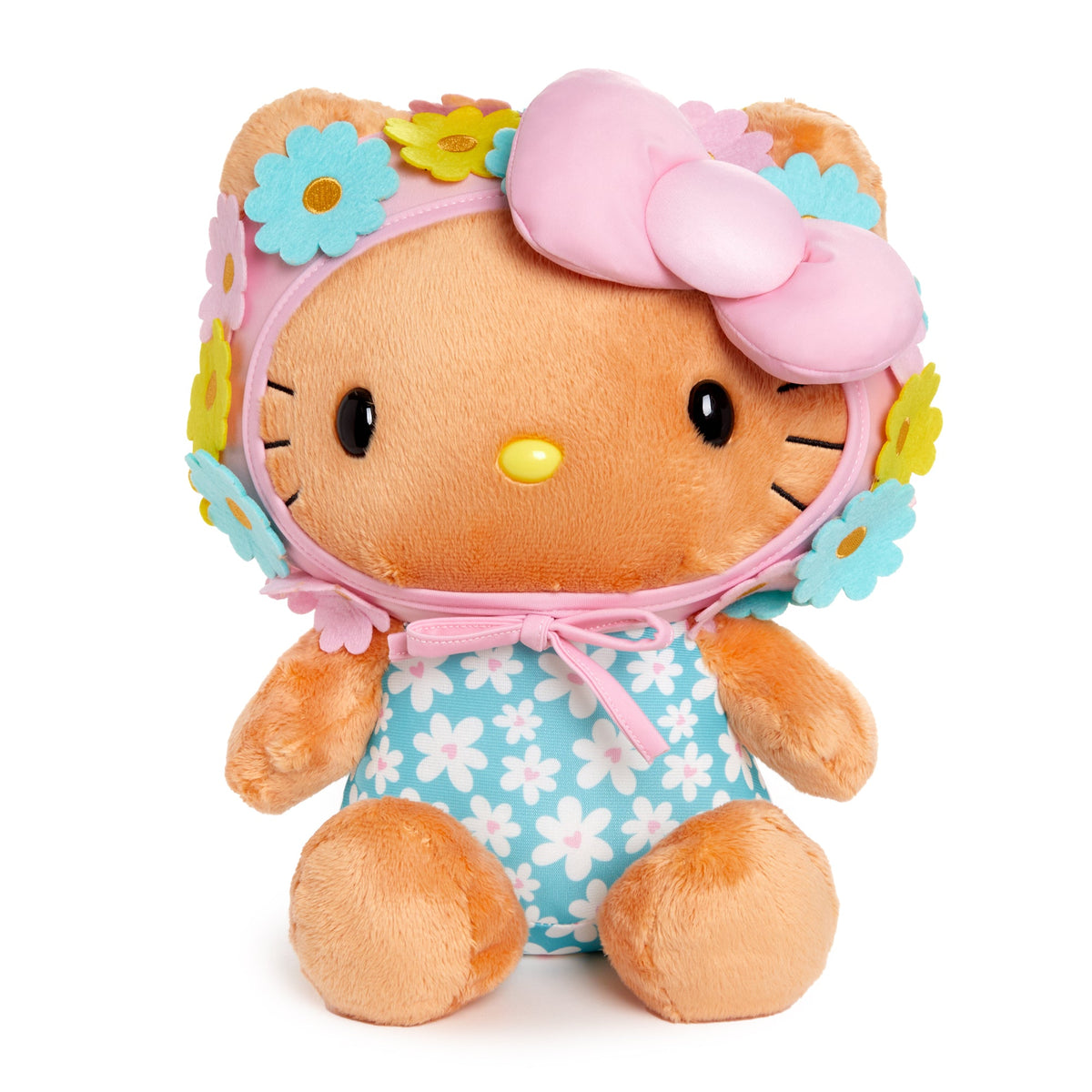 Hello Kitty 12&quot; Tanned Plush (Summer Pool Series)