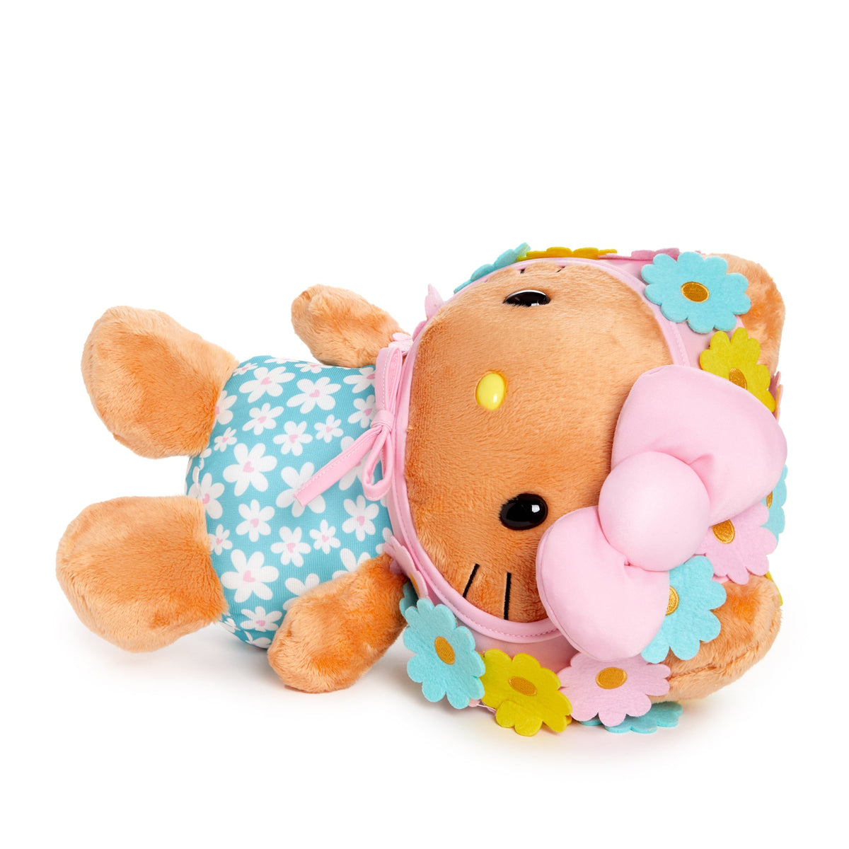 Hello Kitty 12&quot; Tanned Plush (Summer Pool Series)
