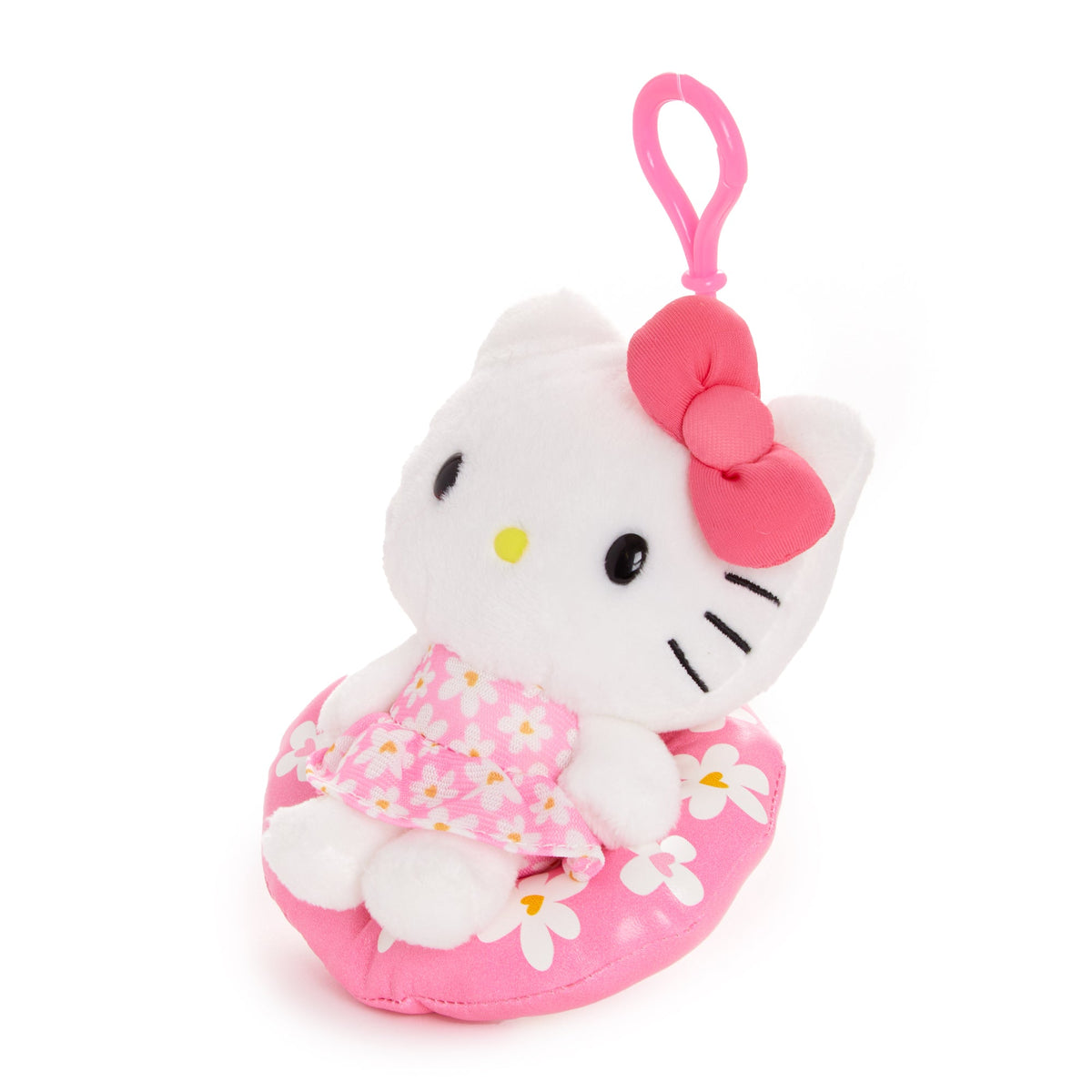 Hello Kitty Plush Mascot Clip (Summer Pool Series)