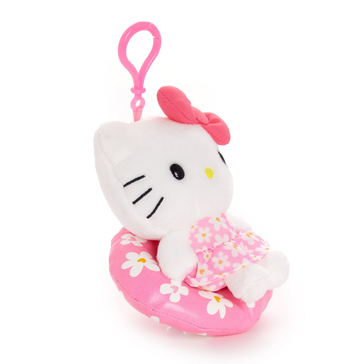 Hello Kitty Plush Mascot Clip (Summer Pool Series)