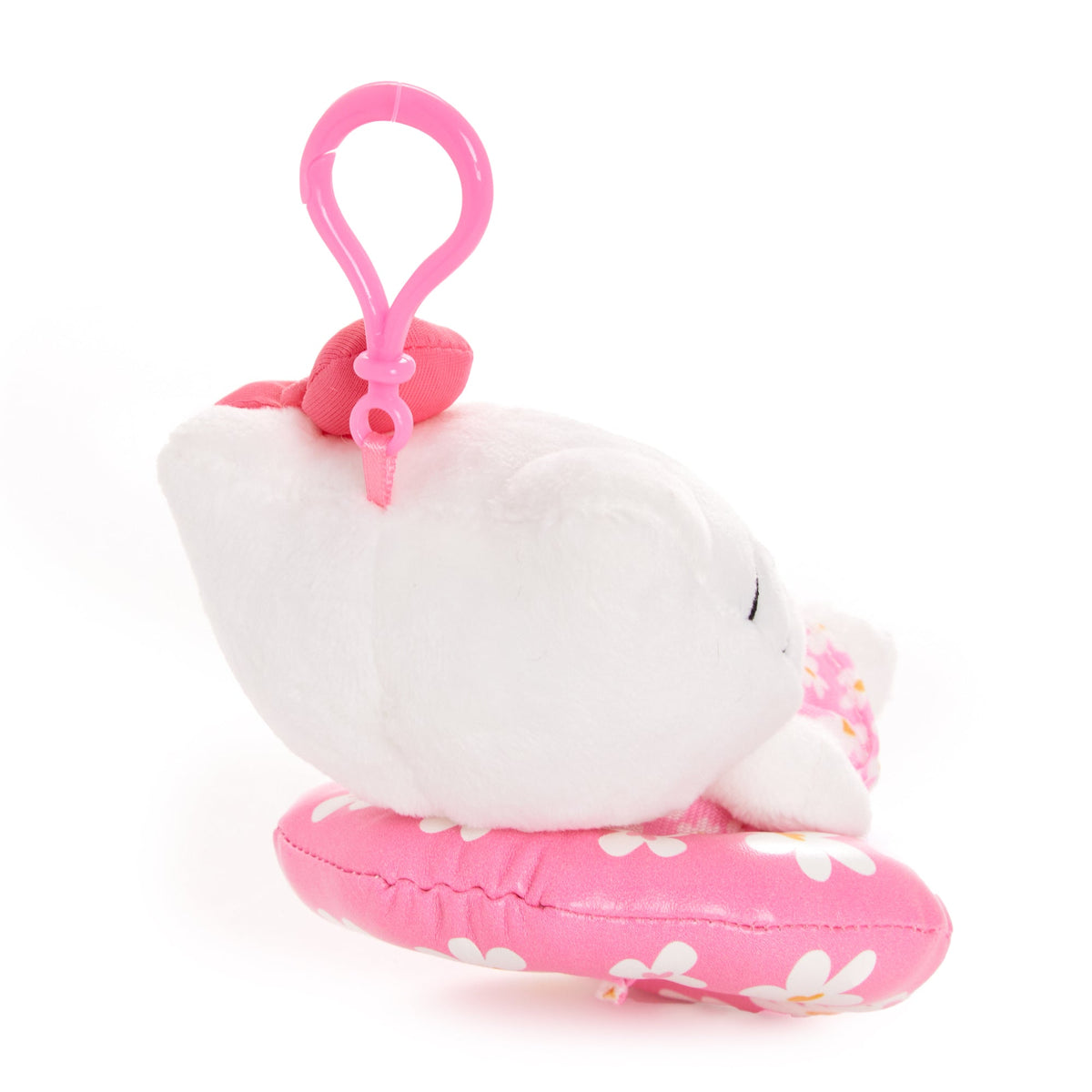Hello Kitty Plush Mascot Clip (Summer Pool Series)