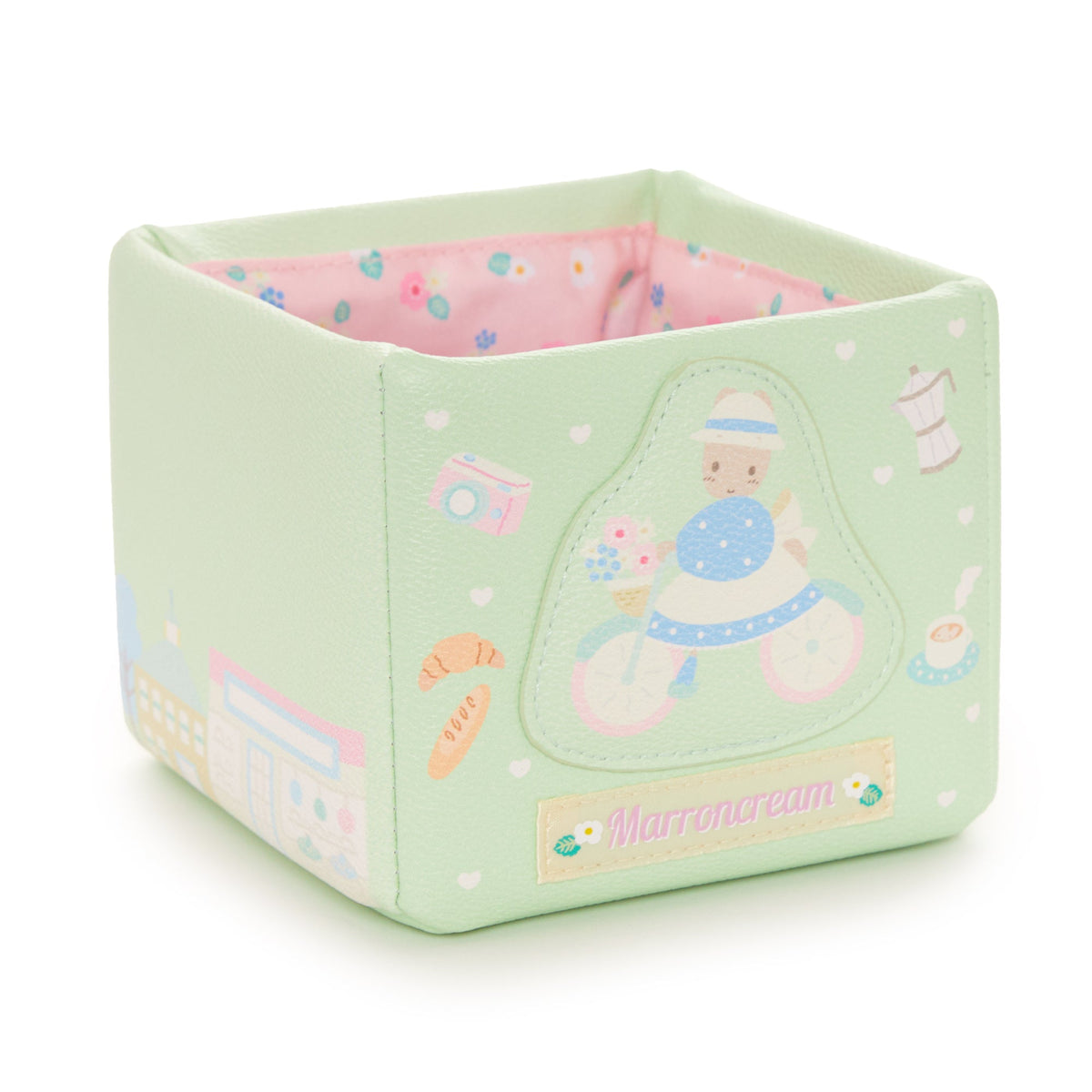 Marron Cream Mini Storage Box (Bon Voyage Series)