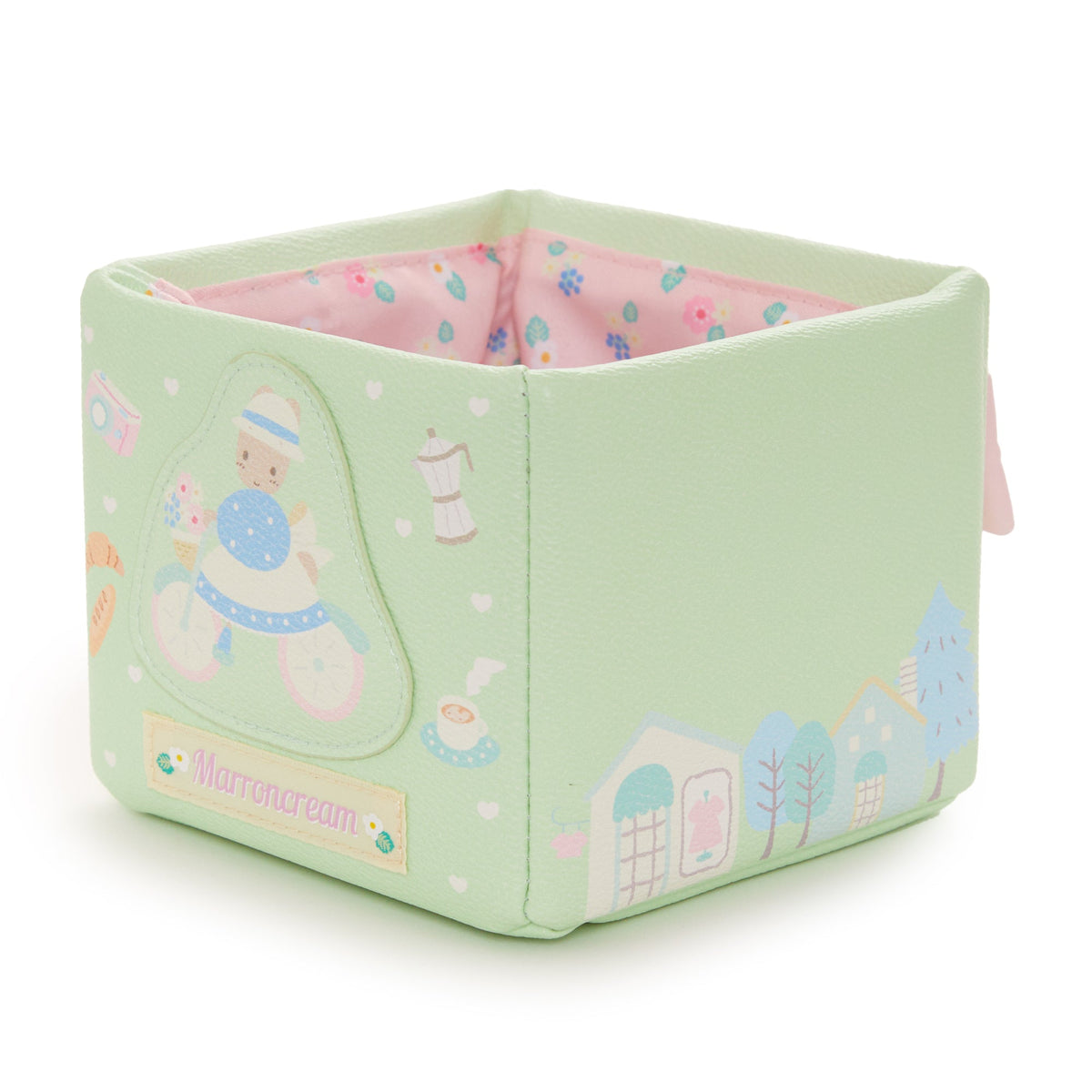 Marron Cream Mini Storage Box (Bon Voyage Series)