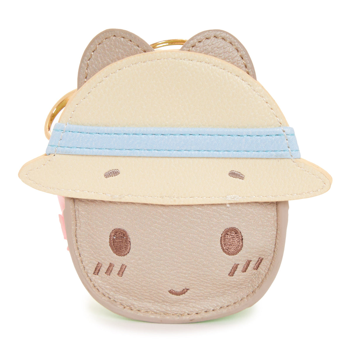 Marron Cream Keychain Coin Purse (Bon Voyage Series)