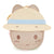 Marron Cream Keychain Coin Purse (Bon Voyage Series)
