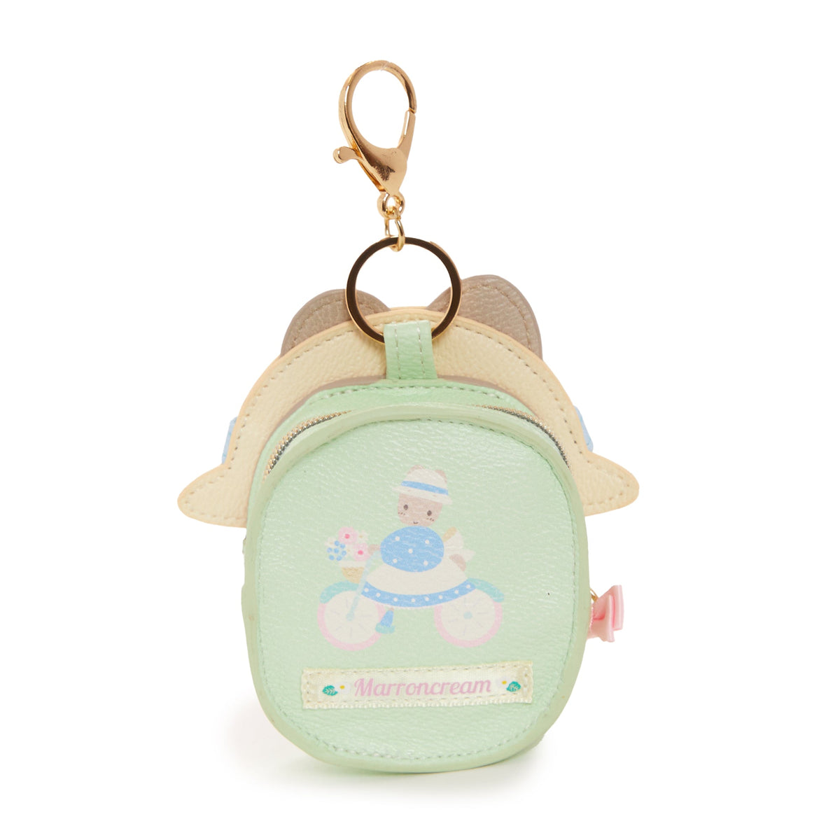 Marron Cream Keychain Coin Purse (Bon Voyage Series)