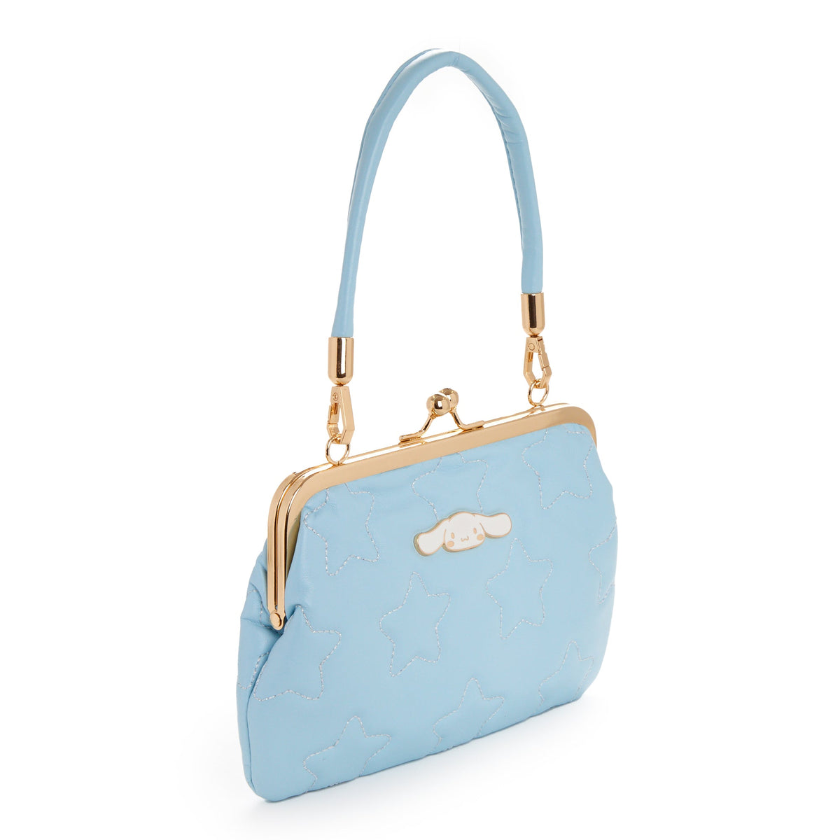 Cinnamoroll 2-Way Quilted Kiss Knob Handbag