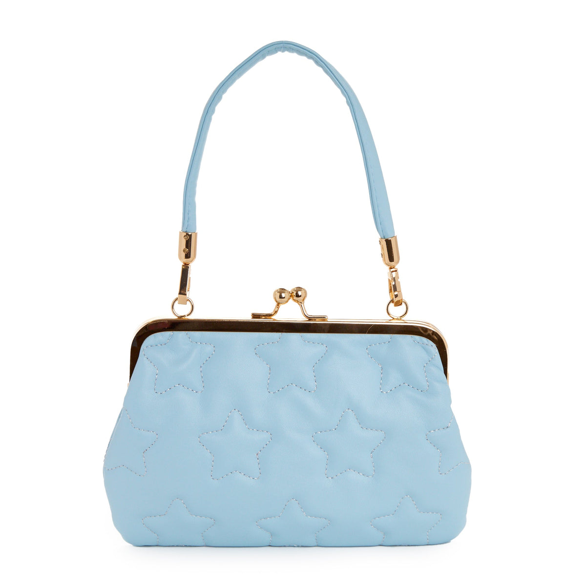 Cinnamoroll 2-Way Quilted Kiss Knob Handbag